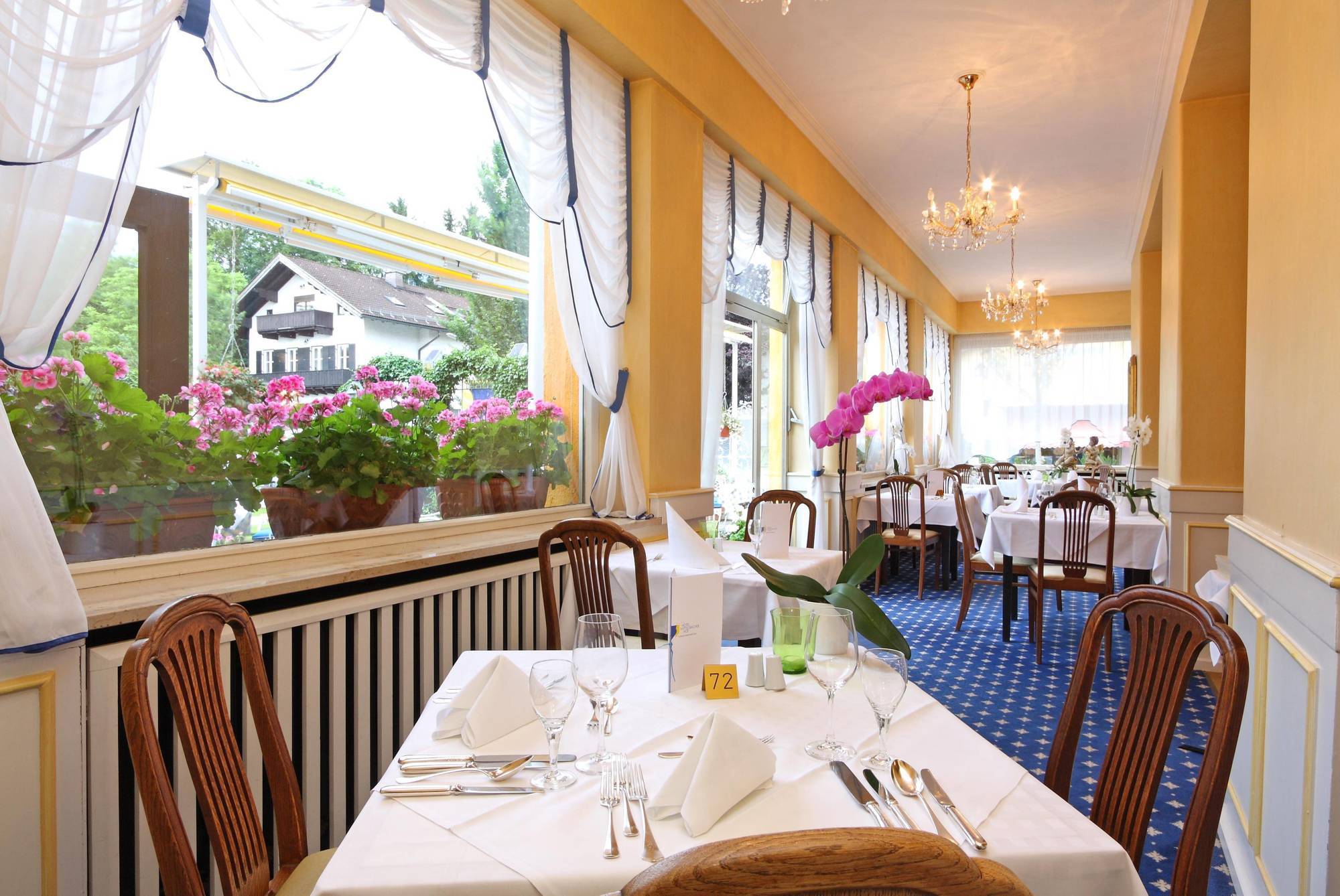 Wittelsbacher Hof Swiss Quality Hotel Garmisch-Partenkirchen Restoran fotoğraf